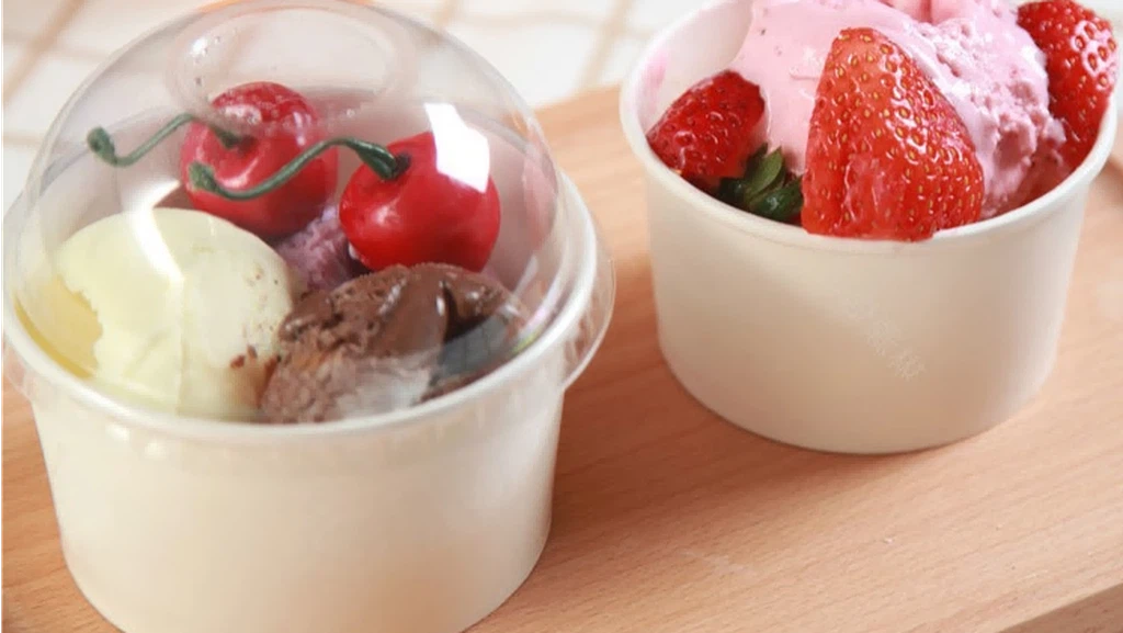 Custom Paper Ice Cream Cups 2 Custom Paper Ice Cream Cups 2