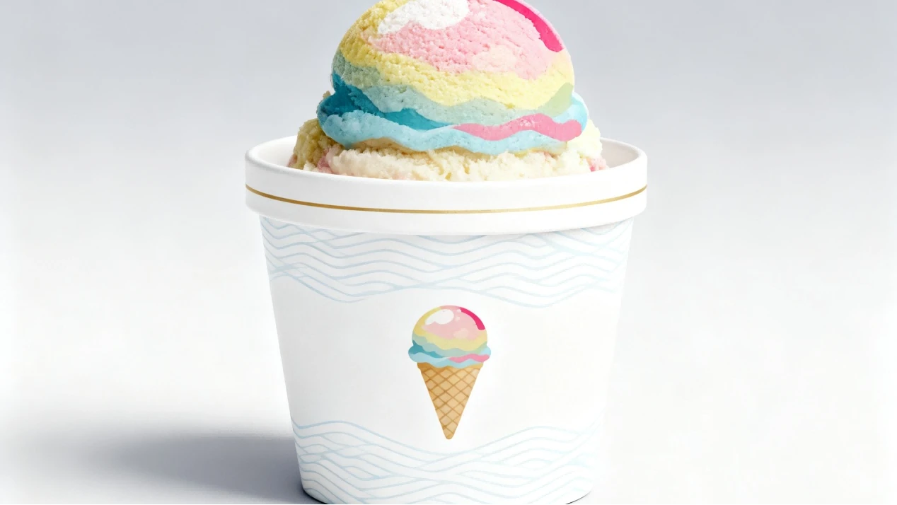 branded paper ice cream cups 3 branded paper ice cream cups 3